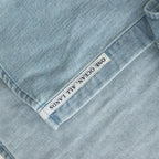 Regular Collar Light Denim Shirt #Indigo Bleach [S25SG087]