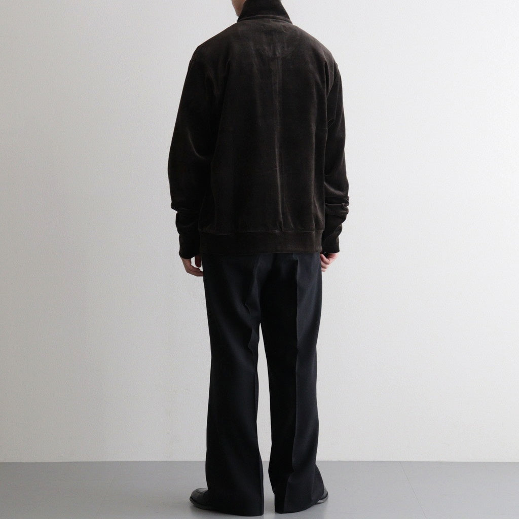 FULL ZIP TRACK JACKET #CHARCOAL [M25C19CS01C]