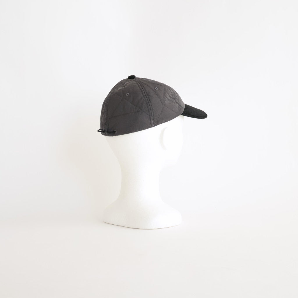 Quilting Field Cap #Asphalt Gray [N25FP089]