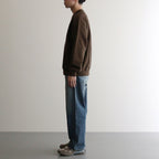 Soft&Hard Sweat Crew-Neck P/O #KhakiBrown [bROOTS24F21]