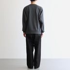 Field Crewneck Sweatshirt #Asphalt Gray [N24FH060]