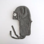 KNIT FLIGHT CAP - UNRULYBOY #GRAY [X01015]