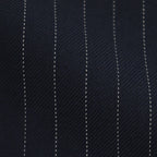 TWO TUCK MILITARY TROUSERS #NAVY STRIPE [M25C07PT01C]