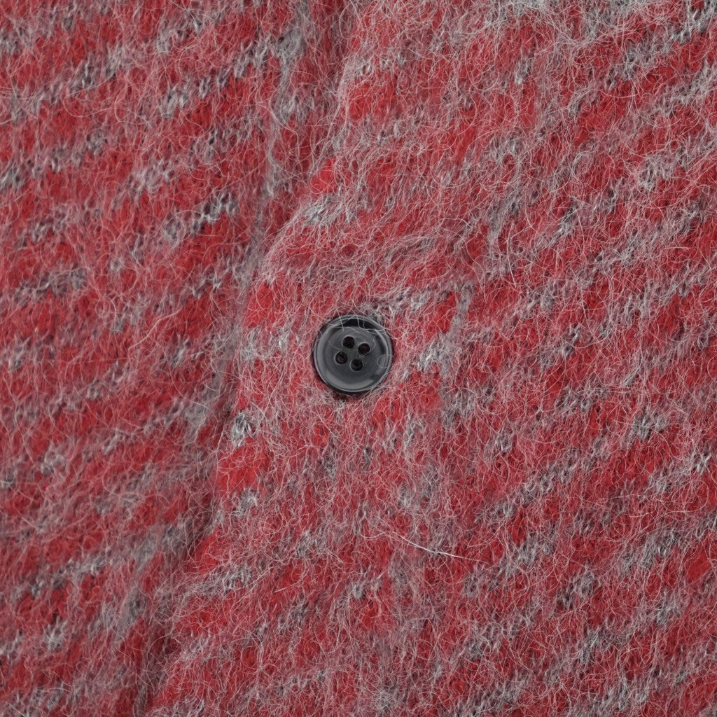 OOAL Mohair Hooded Jacket #Red [S26FA031]