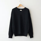 Yak Washi V-neck #Black×Black [NEP-AW2518UNI]