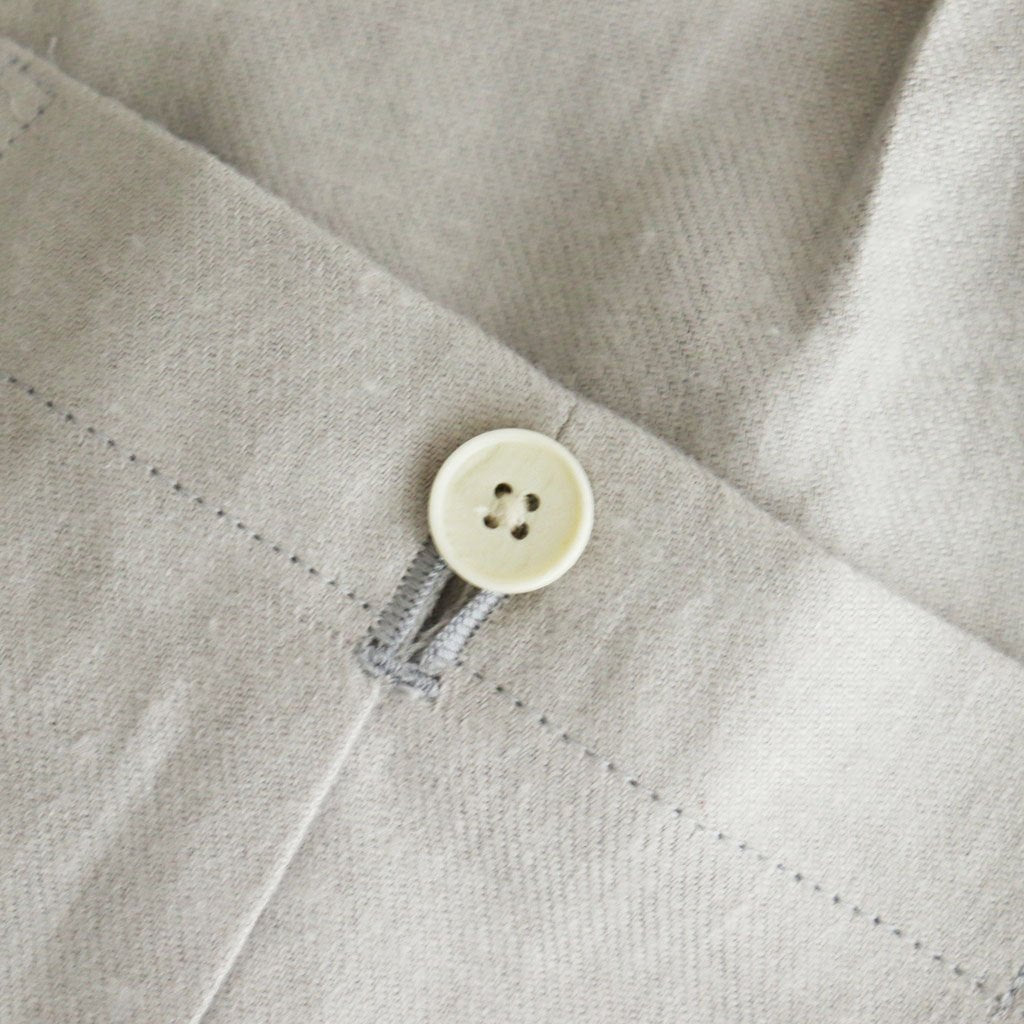 SIDE BUCKLE GURKHA TROUSER #PEWTER [251OJ-PT09]