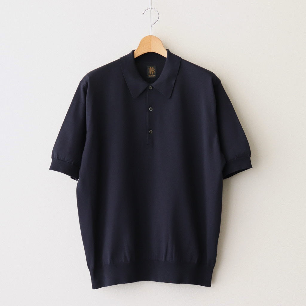 THE SEAISLAND COTTON POLO S/S #NAVY [BN-25SM-057]