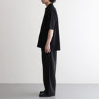 ONE BUTTON TEE S/S #BLACK [M26A14CS02B]
