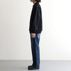 Co/Silk Nep Harf-zip P/O #Black [BHS25S037F26]