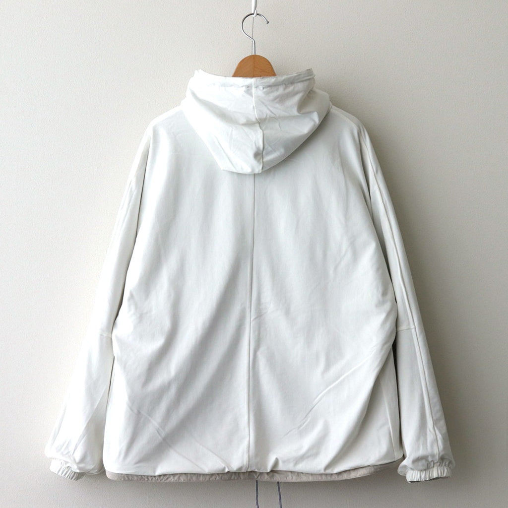 Reversible Hooded Jacket #Sand Beige [S25SA002]