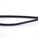 LEATHER STRING BELT #ONYX [252OJ-AC03]