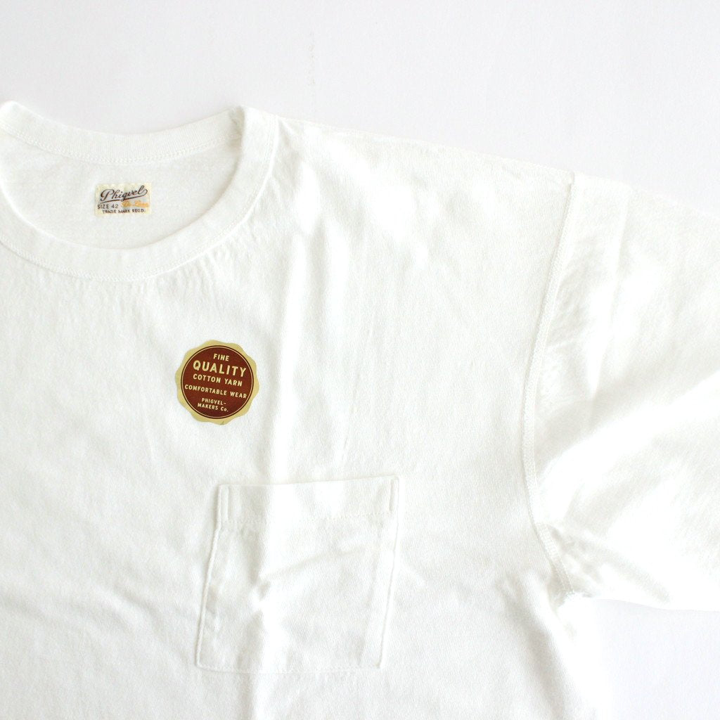 POCKET TEE #OFF WHITE [PM-VTGT01]