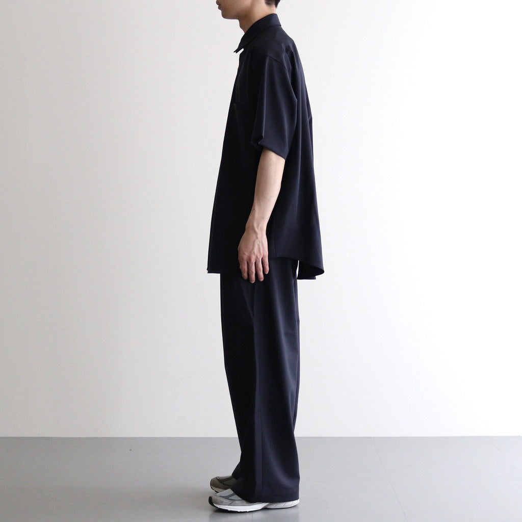 COMFORT FIT S/S SHIRT #NAVY [A25B03SH01B]