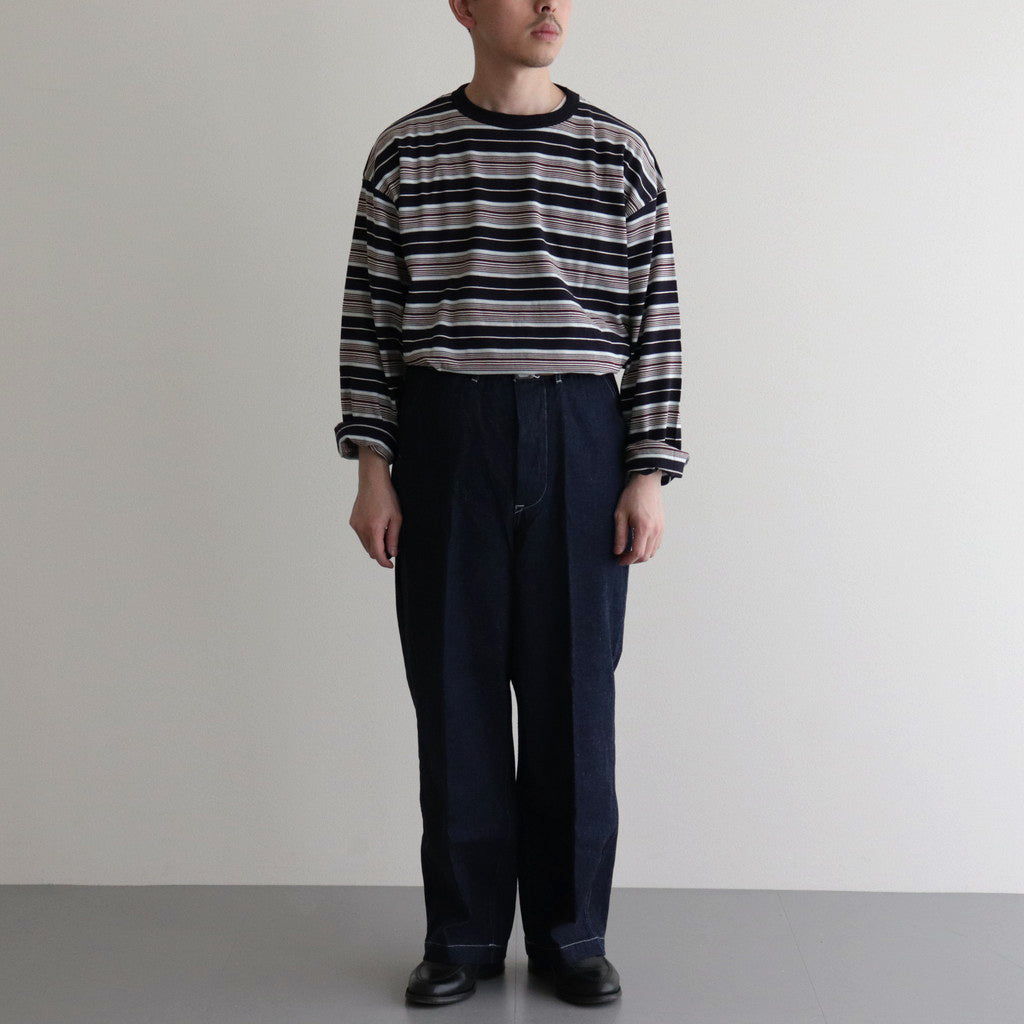 MIL DENIM TROUSERS #INDIGO [PM-PTM40]