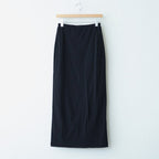 Hard Twist Rib Skirt #Black [BHSW26S13]