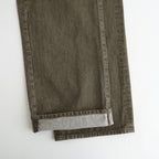 PURE STRAIGHT KHAKI DENIM #KHAKI [26W-BIS-PT05K]