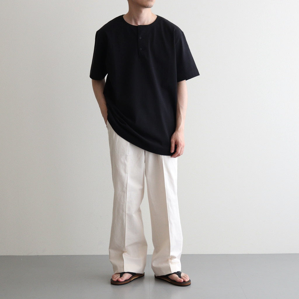 TUBE TEE (Henry-Neck) #ONYX [251OJ-CT05]