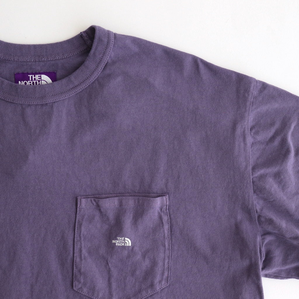 7oz Pocket Tee #Fade Purple X Off White [N25SI102]