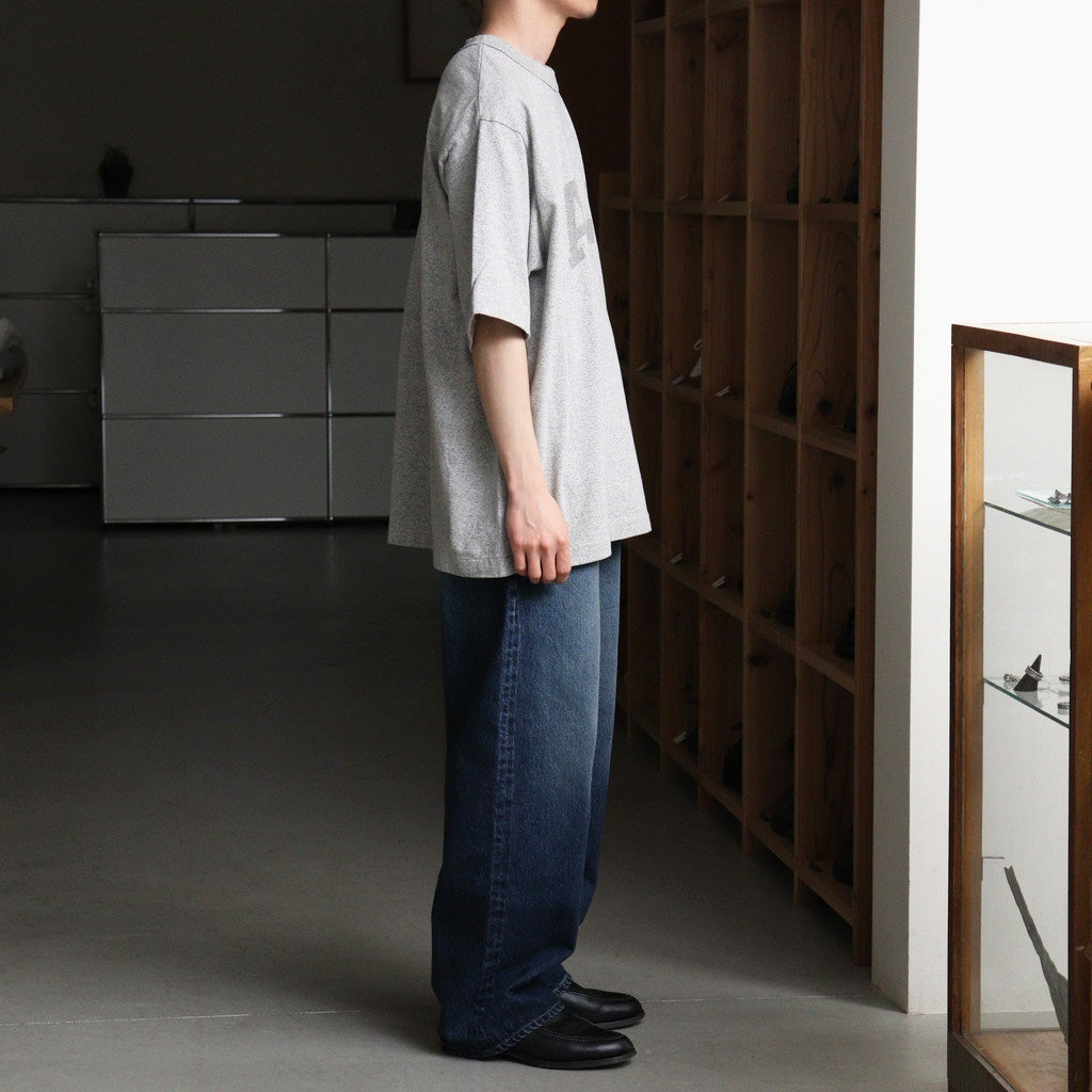ALE-Y 88/12 Print Tee WIDE #HeatherGrey×Fade/Grey-PT [bROOTS25S36S26A]