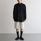 ALPHADRY Double Pleats Shorts #Dry Sand [S25SD052]