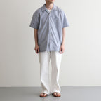 DENIM PAINTER TROUSERS #OFF WHITE [PMAT-PT09]