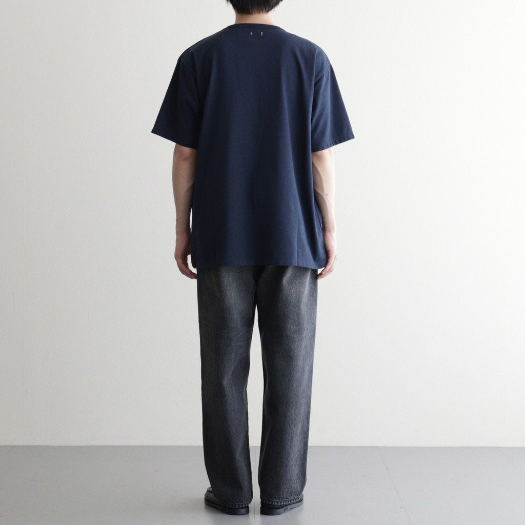 COOLMAX Jersey Pocket Tee #Navy [S25SI114]