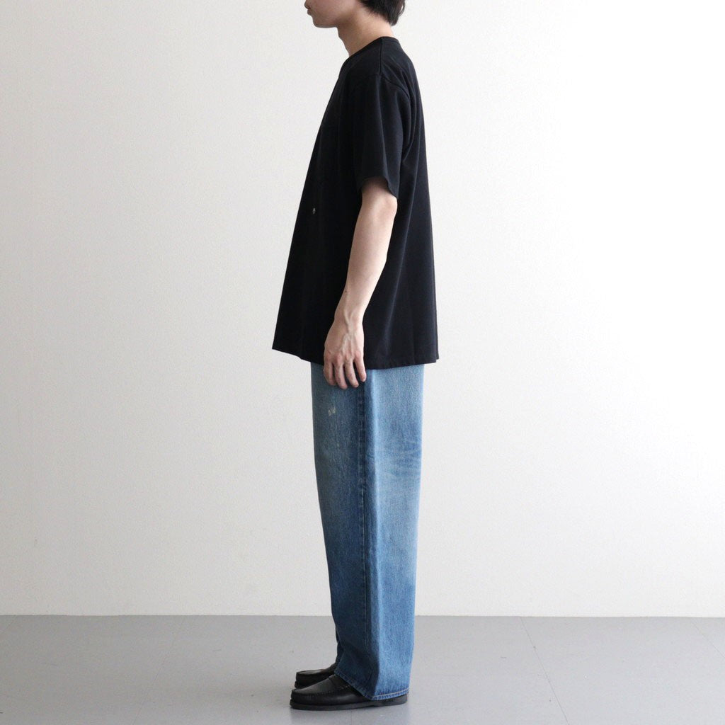 COOLMAX Jersey Pocket Tee #Black [S25SI114]