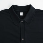 Classic Collared Cardigan #Black [bROOTS26F13]