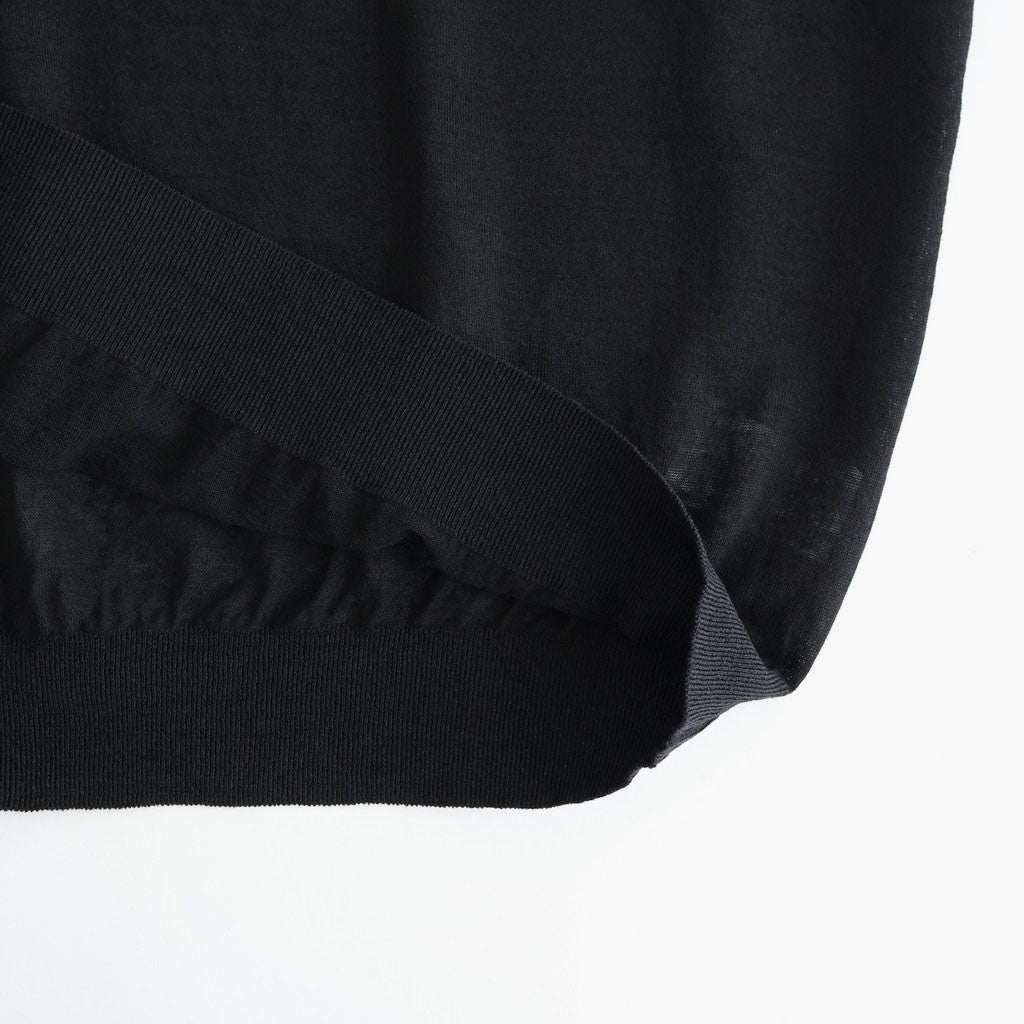 HEMP BROWSING T-SHIRT #BLACK [BN-26SM-079]