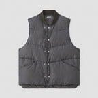 MOUNTAINEER DOWN VEST #D.GRAY [PMAU-VT01]