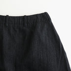 Denim Skirt #Black [S25FE070]