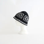 CROCHET HAT - SUNBIRD #BLACK [X01001]