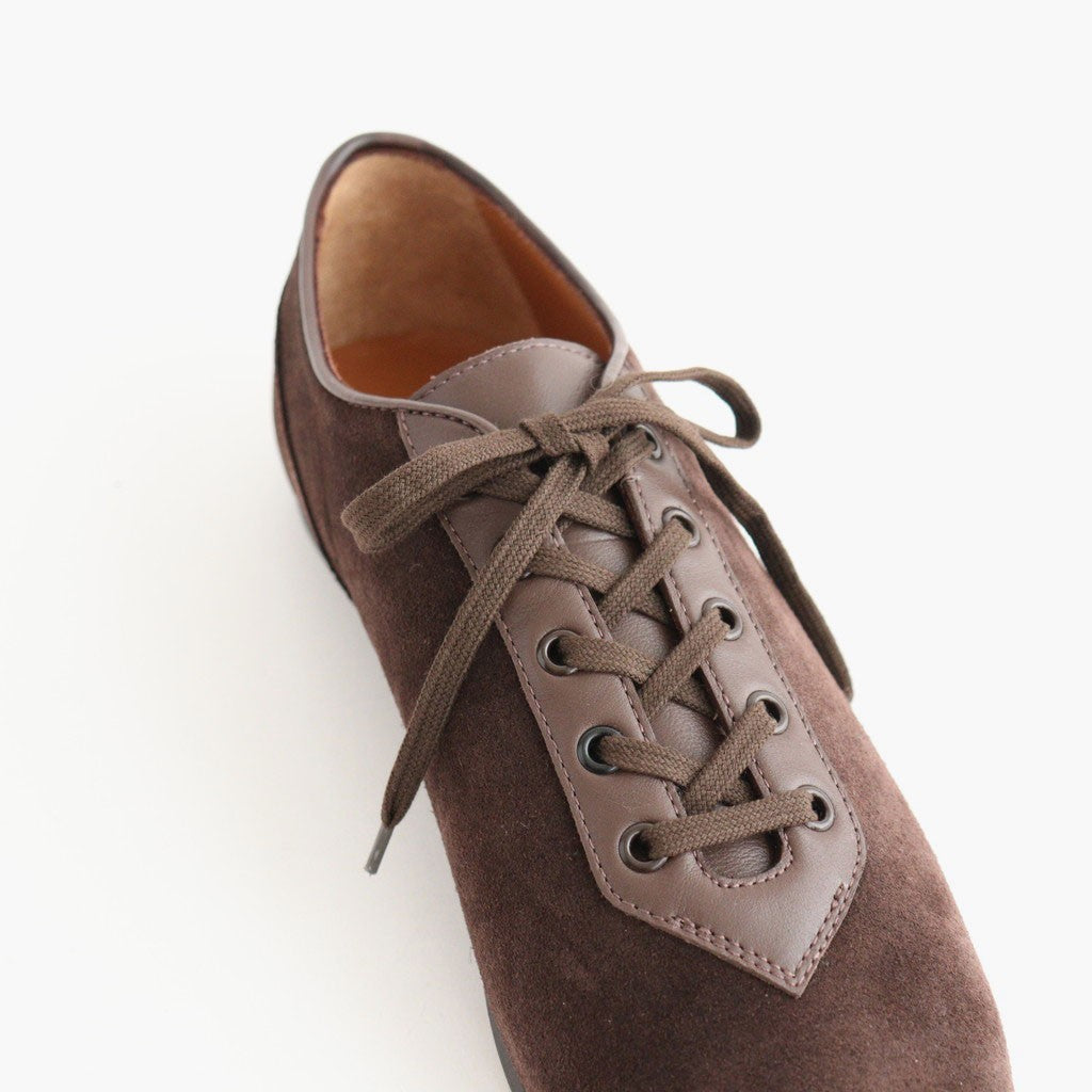 ITALIAN MILITARY BICYCLE #BROWN SUEDE/BROWN [710FLTS]
