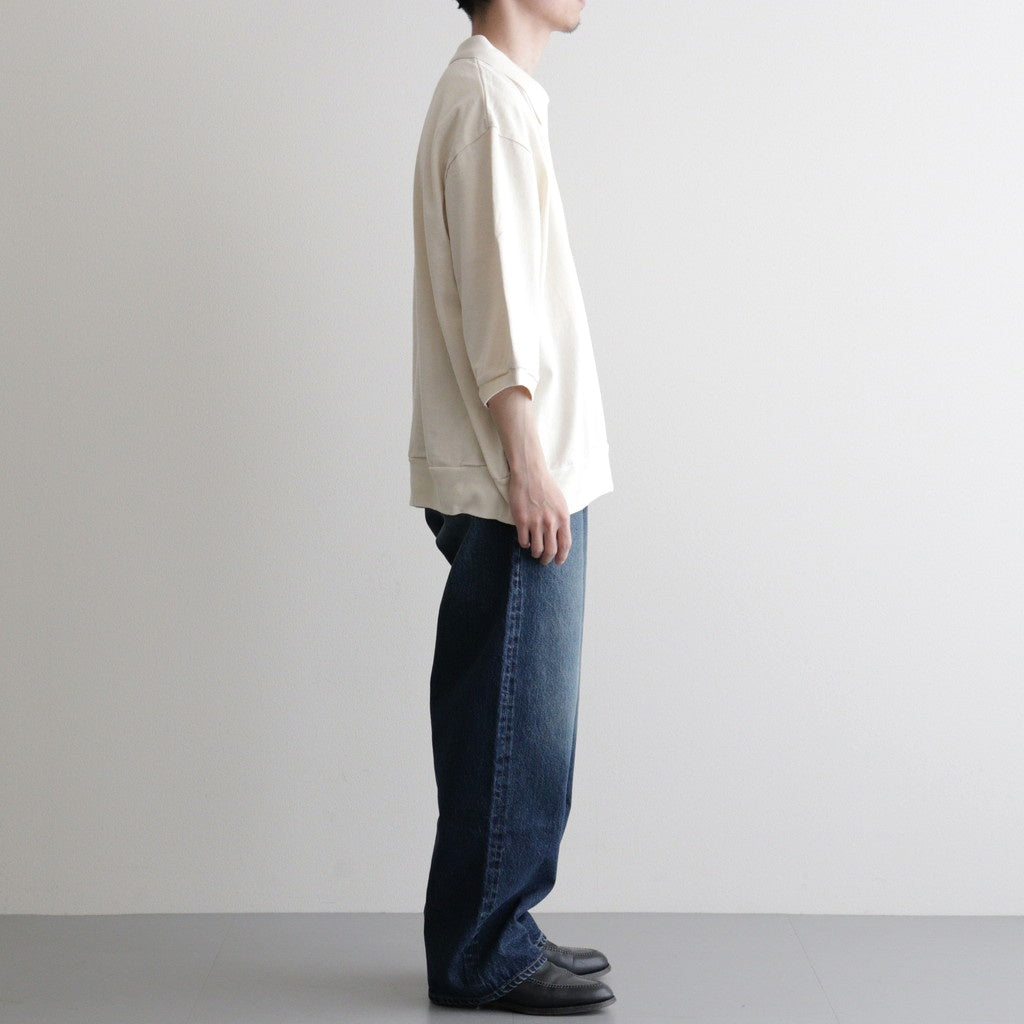 Co/Silk Nep Skipper Cropped Sleeve #Ivory [BHS26S029]