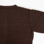 CABLE PATTERN GRANDPA CARDY #PORT [262OJ-KN01]