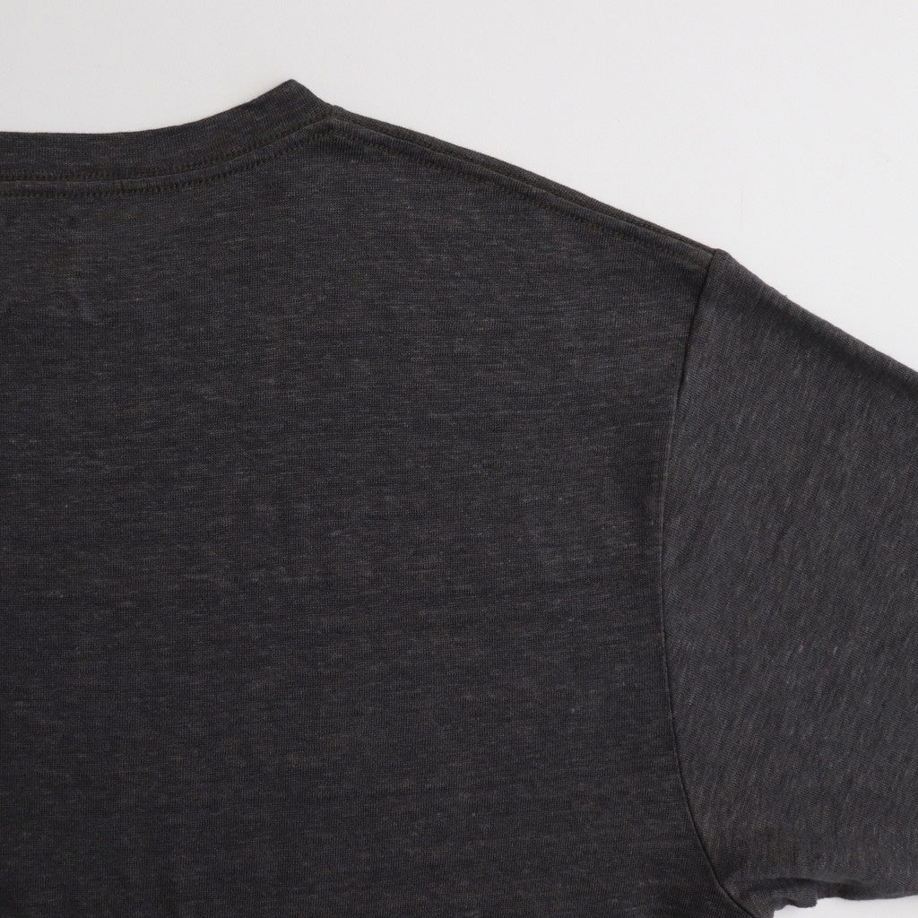 NORMANDY LINEN T-SHIRT #GRAY [BN-25SM-066]