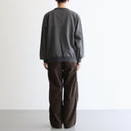 ALPHADRY Crewneck Jumper #Asphalt Gray [N25FA006]