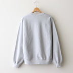 Thin-Sweat Crew-Neck P/O #HeatherWhite [bROOTS25S22]