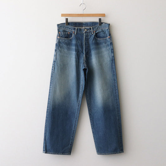 Pantalon en denim 13,5 oz classique #USED-Indigo [bROOTS24F9USD]