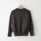 BABY WOOL CREW NECK #BROWN [BN-26FL-021]