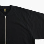HIGH BULKY JUMBERCA URAKE ZIP UP BLOUSON #BLACK [BN-26FM-043]