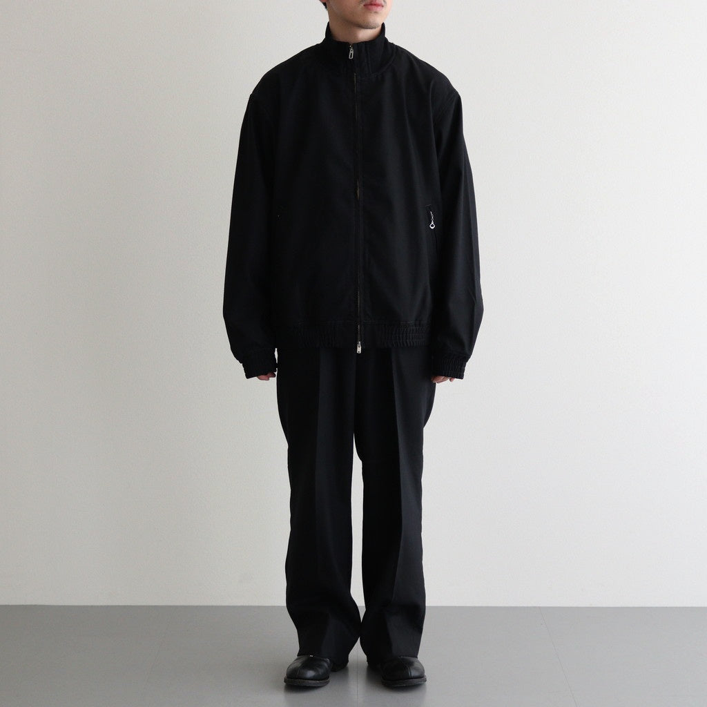 W/CA TRACK JACKET #BLACK [PMLW-OT02]