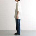Silk-Co Voile Half-Sleeve Shirt #Ivory [BHS26S036SiCo]