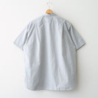 Regular Collar Wind S/S Shirt #Gray [S26SG088]