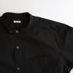 BAND COLLAR DRESS SHIRT #CHARCOAL [PM-LS02]