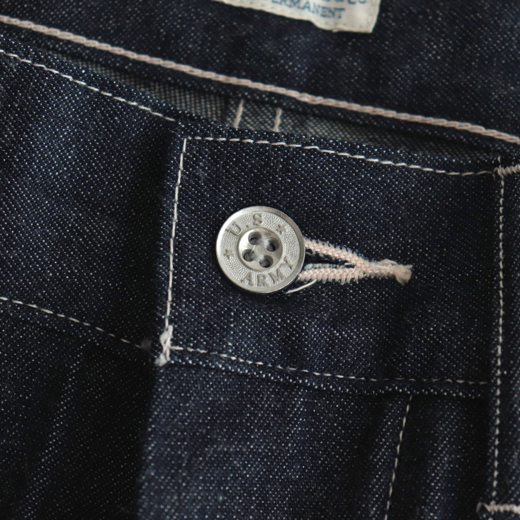 MIL DENIM FATIGUE TROUSERS #INDIGO [PM-PTM35]