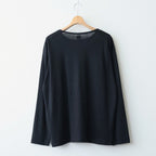 NORMANDY LINEN BASQUE SHIRT #BLACK [BN-26SM-072]