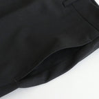 Wool Tuckless Waide Trousers #BROWN GRAY [NEP-SS2502M]