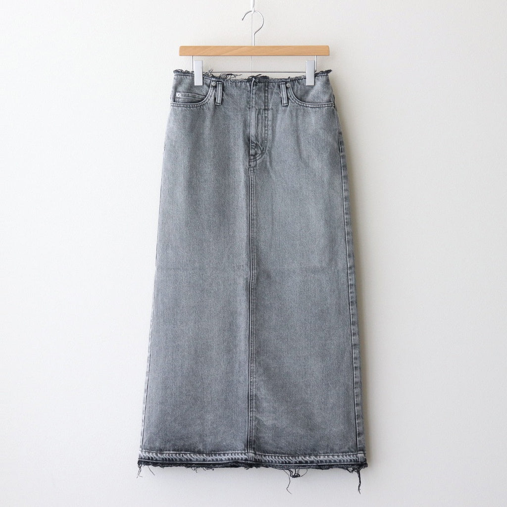 13.5oz DENIM SK FADE #ICE BLACK [16851 30050]