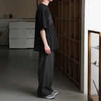 RAREGROOVE Print Tee WIDE #InkBlack×Black-PT [bROOTS25S34S26B]